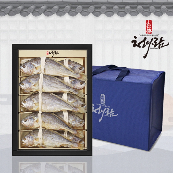 [청아람] 영광법성포 부세보리굴비 선물세트 아람4호 5미/특/28~30cm