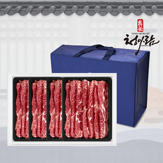 [청아람]미국산 LA갈비 척숏립 4.0kg/초이스