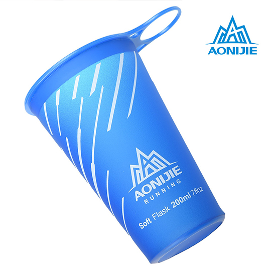 [오니지] 등산컵 실리콘 접이식컵 아웃도어 스포츠 야외 소프트플라스크 AONIJIE SD22