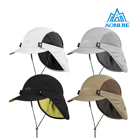 [오니지] 자외선 햇빛 차단 모자 탈부착 숄 버킷햇 AONIJIE 클래식 C10
