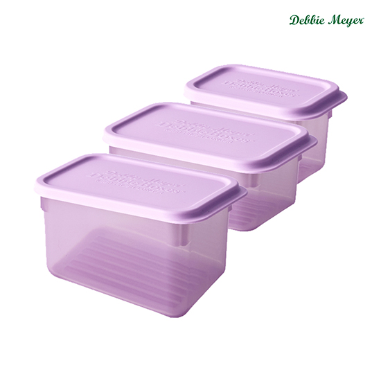 [데비마이어] 데비박스 라벤더퍼플 식재료 정리 세트( 245ml 1개, 570ml 1개, 760ml 1개)