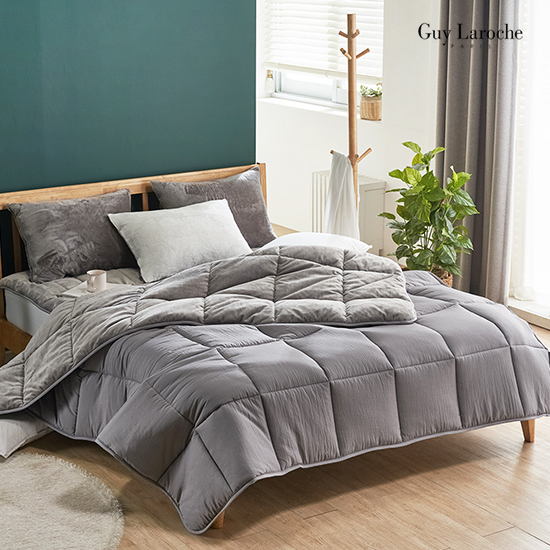 [기라로쉬] 그래핀웜 발열 극세사 차렵이불 Q 베개세트 (택1)