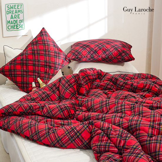 [기라로쉬] 체크 밍크극세사 침구 S (택1)