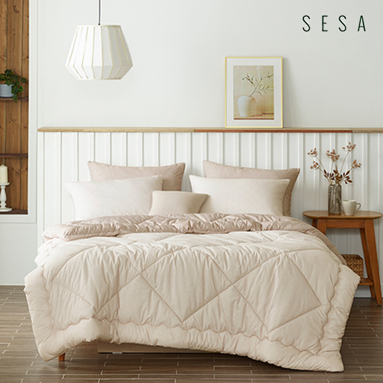 [세사] 헤일로 알러지케어 차렵베게세트 Q_차렵이불1매+베개커버 2매