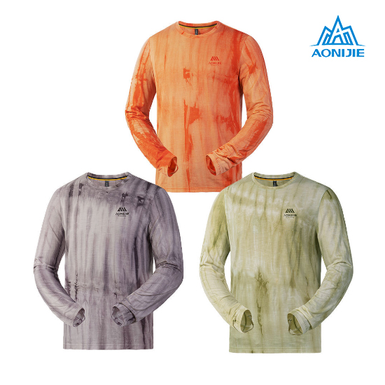 [오니지] 러닝 긴팔티 롱슬리브 타이다이 남녀공용 UT53