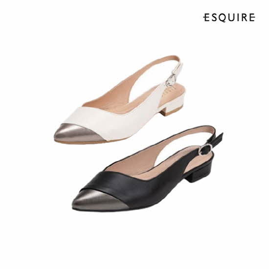 [에스콰이아] 여성 케이티 스틸레토 슬링백 ESHP660_661 (택1)