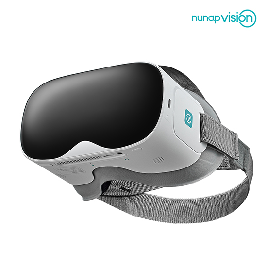 [뉴냅비전] AI 시지각 뇌 훈련 트레이닝 VR 눈 운동기구 홈케어 디바이스