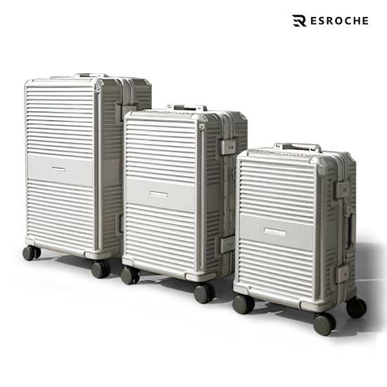 [에스로체] 더락 원터치 잠금 방탄금고형 PC 28인치 확장형 여행용 캐리어