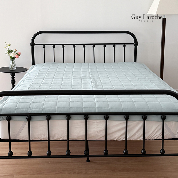 [기라로쉬] 마이크로 자가드 파스텔 4면밴딩 Q 패드단품