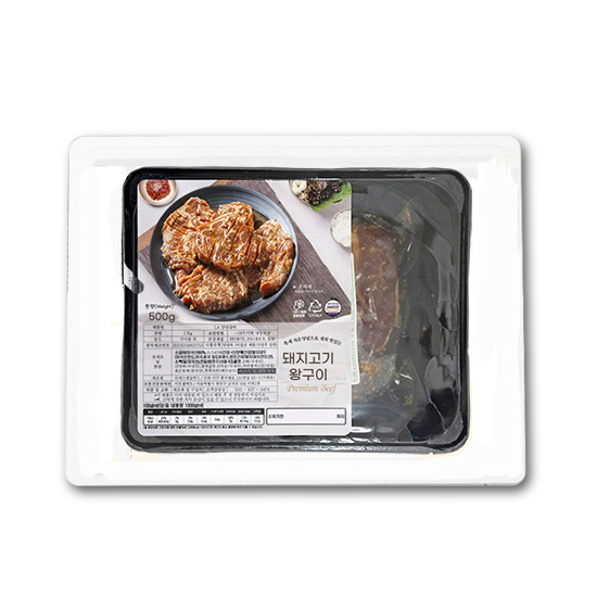 [현진미트] 미국산 돼지고기 왕구이 500g