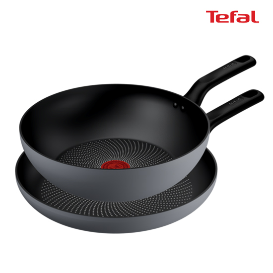 [테팔] 아르테세 인덕션 프라이팬 2종 세트(FP28cm+WOK28cm)